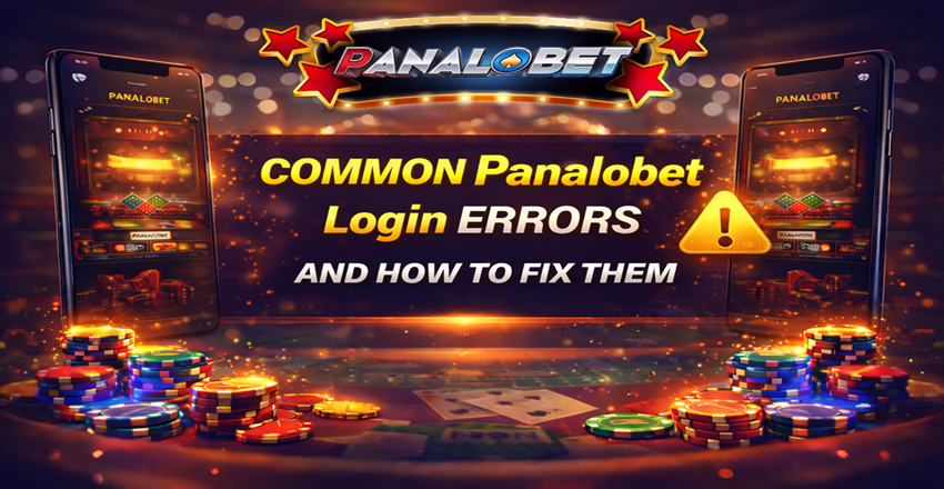 Common Panalobet Login Errors and How to Fix Them