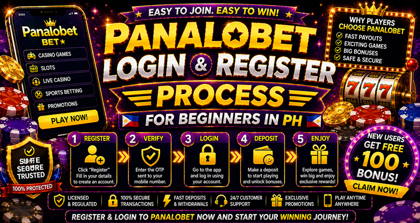 Panalobet Login & Register Guide for Beginners PH