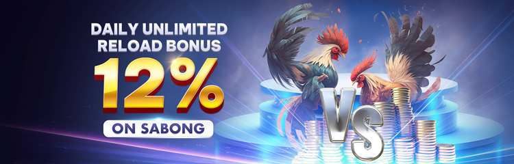 PANALOBET Sabong 12% Unlimited Reload