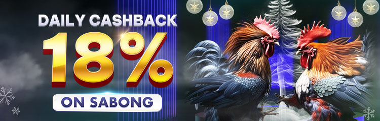 PANALOBET Sabong 18% Daily Cashback PHP2000
