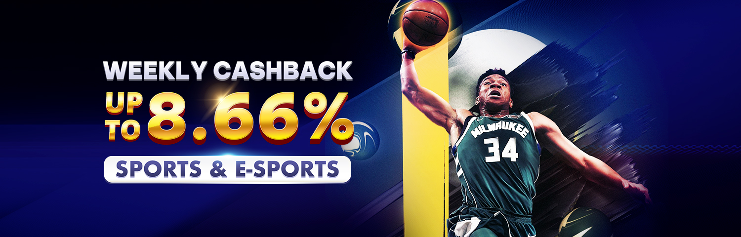 PANALOBET Sports Weekly Cashback up to 8.66%