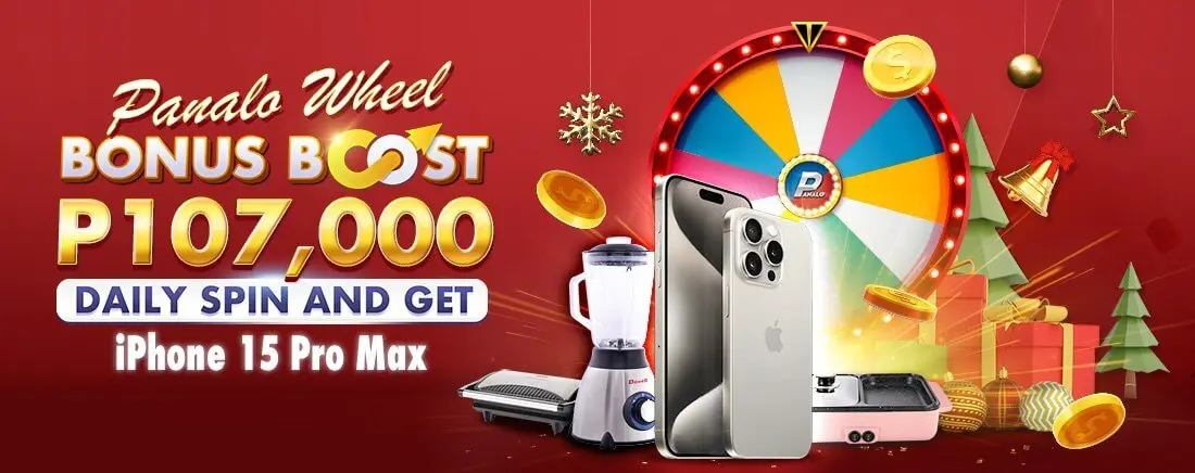 PANALOBET PANALO WHEEL Bonus boost ₱107,000