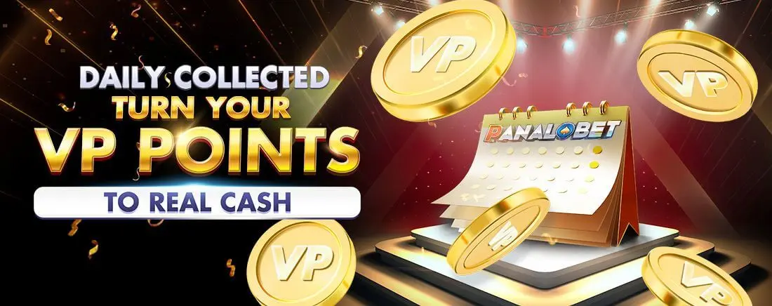 PANALOBET Turn your VP points to real cash