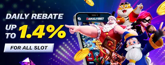 PANALOBET SLOT 1.4% Daily Unlimited Rebate